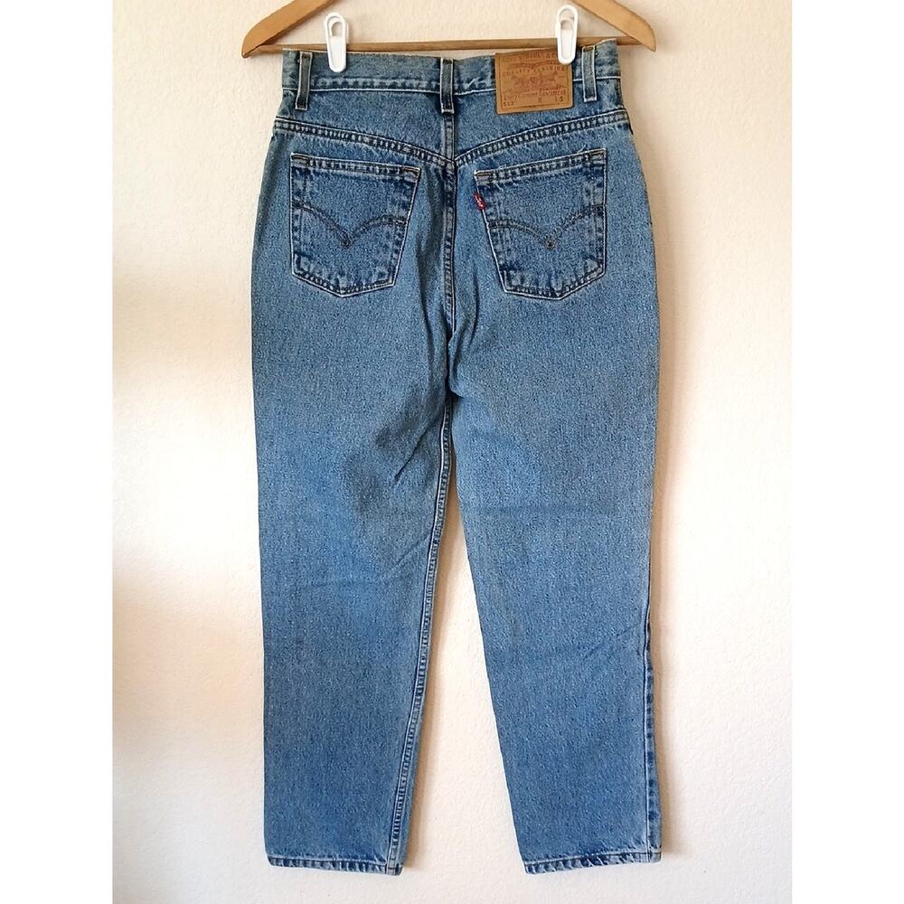 Vintage 90s Levi's 512 Slim Fit Straight Leg Women's Denim Jeans